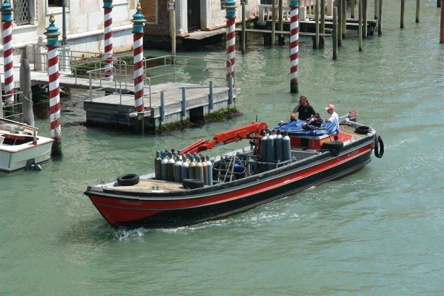 Venedig Boote Bild 1400