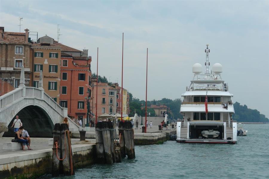 Venedig Boote Bild 5200