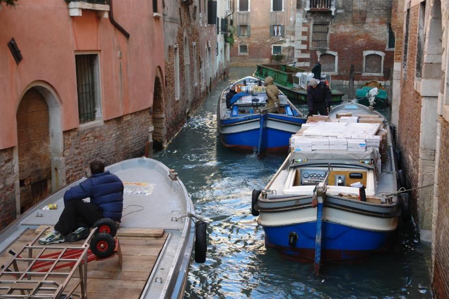 Venedig Boote Bild