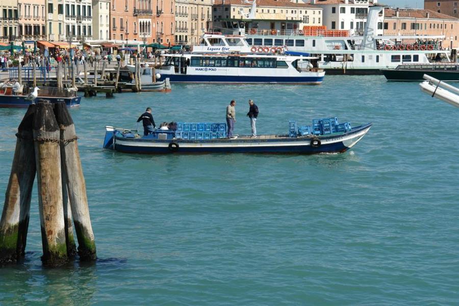 Venedig Boote Bild