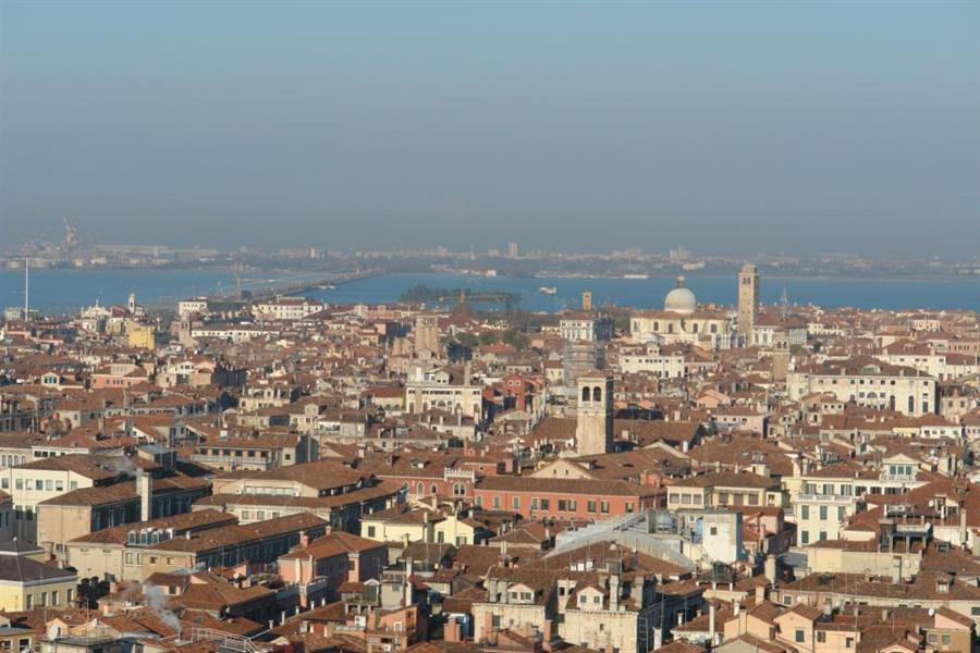 Venedig Campanile Ausblick Bild 11200
