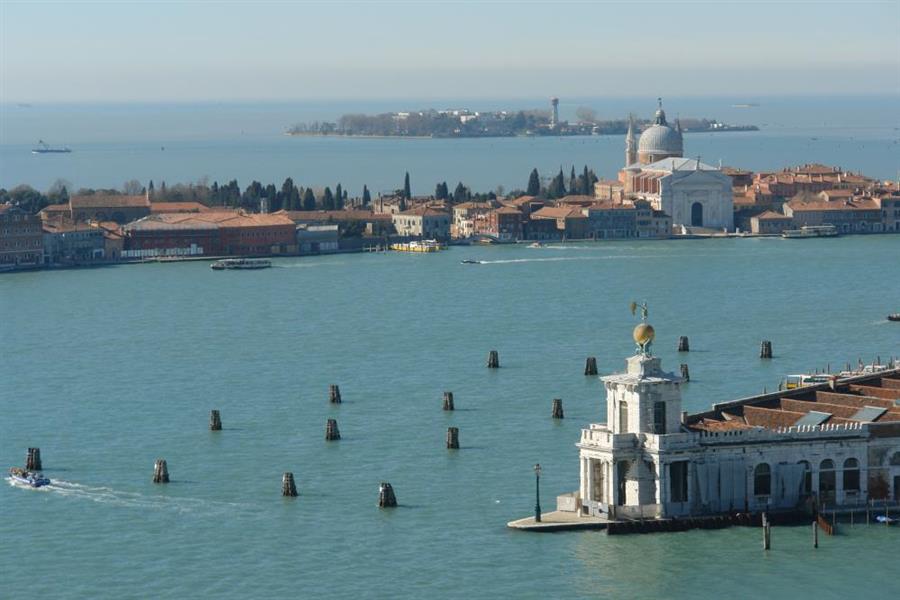 Venedig Campanile Ausblick Bild 1500