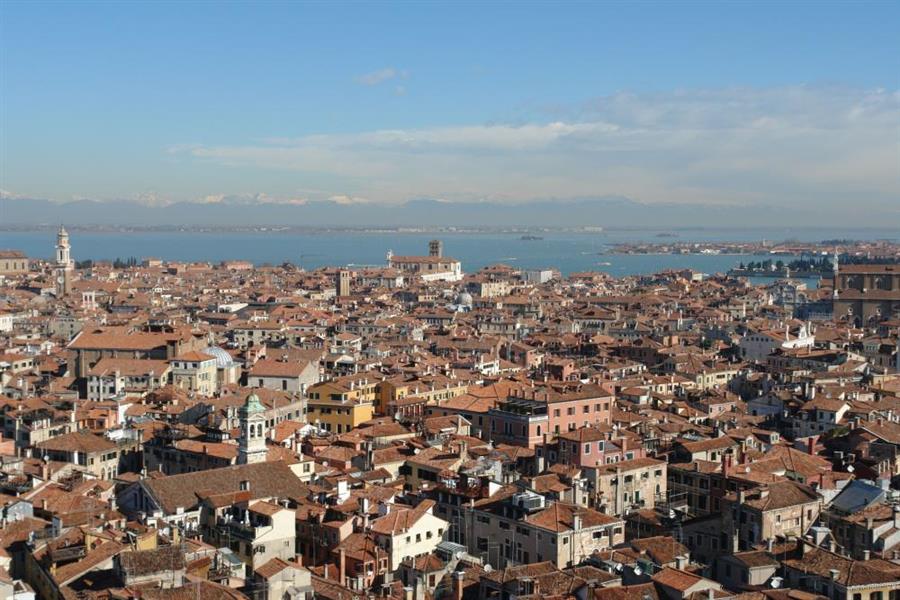 Venedig Campanile Ausblick Bild 500