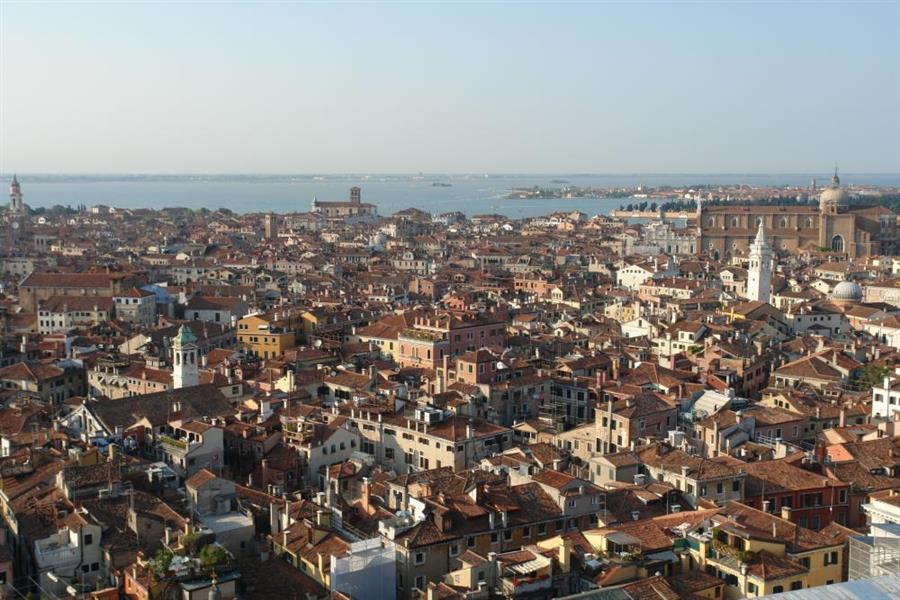 Venedig Campanile Ausblick Bild 6600