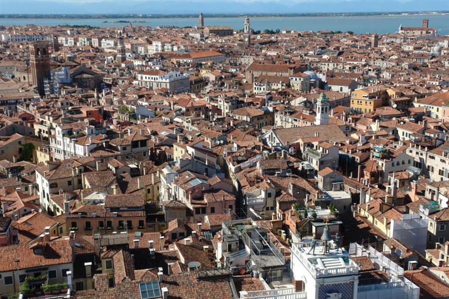 Venedig Campanile Ausblick Bild 7900