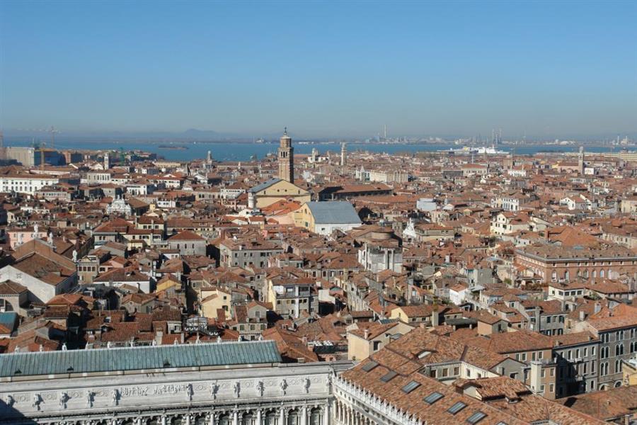 Venedig Campanile Ausblick Bild 900