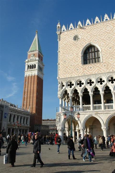 Venedig Campanile Bild 3800