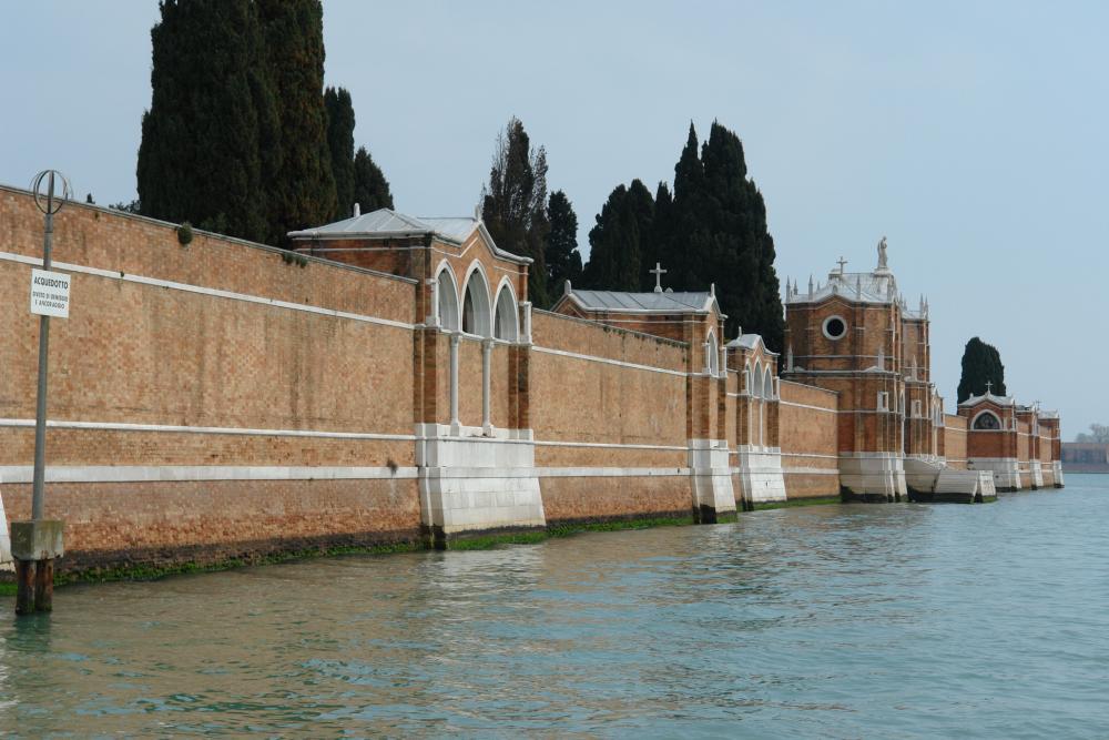 Venedig Friedhof Bild 3600