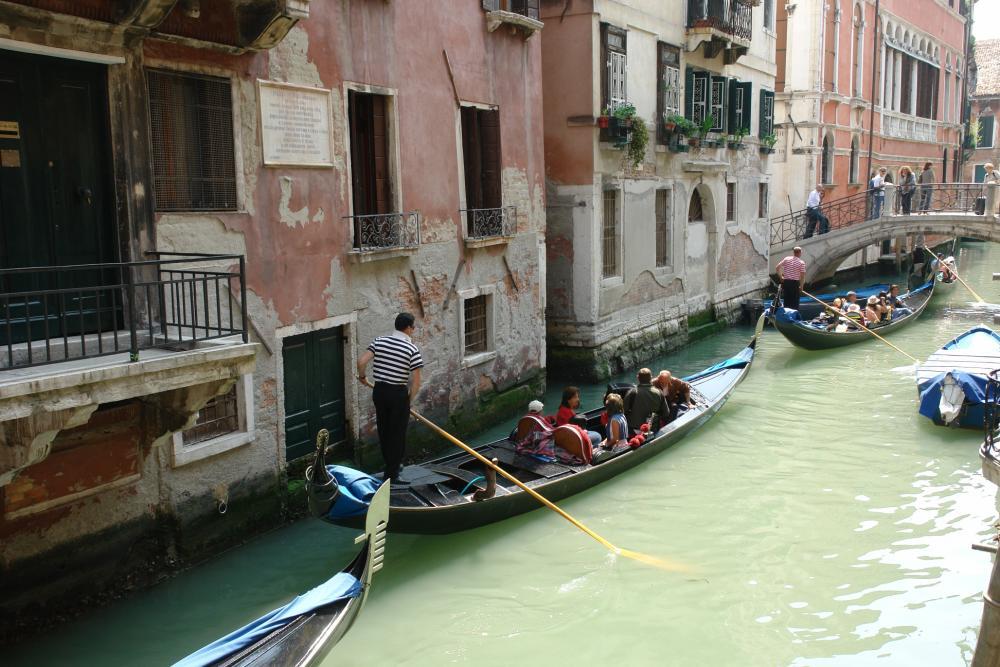 Venedig Gondel Bild 2700