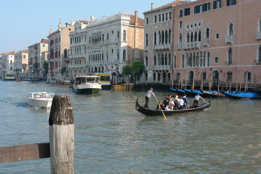 Venedig Gondel Bild 3600