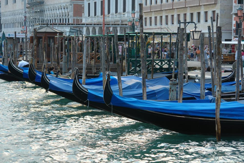 Venedig Gondel Bild 4800