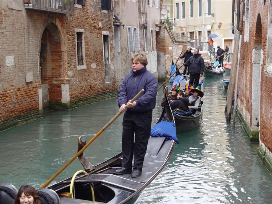 Venedig Gondel Bild 15700