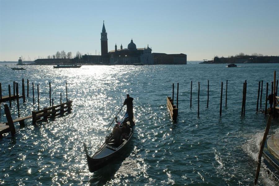 Venedig Gondel Bild 17500