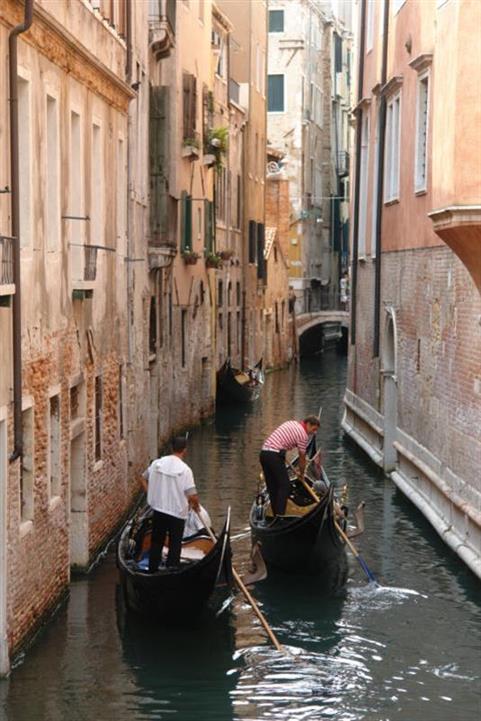 Venedig Gondel Route Bild 4000