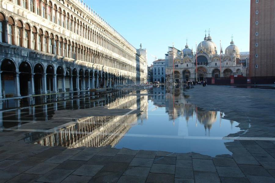 Venedig Hochwasser Bild 10100