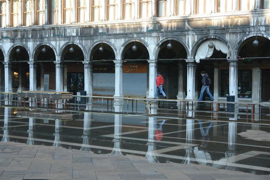 Venedig Hochwasser Bild 10400