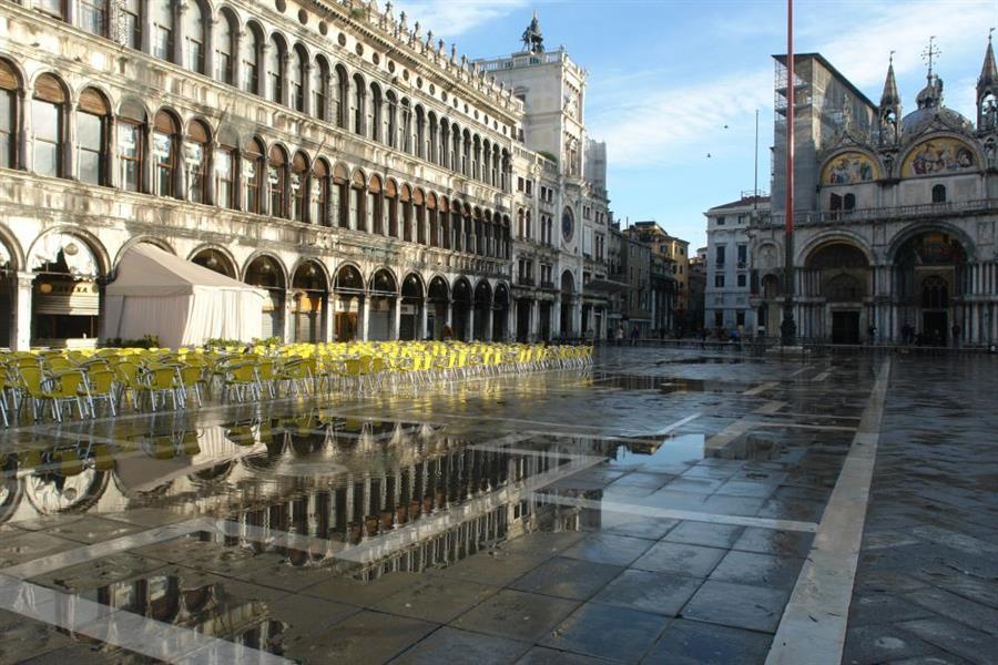 Venedig Hochwasser Bild 1600