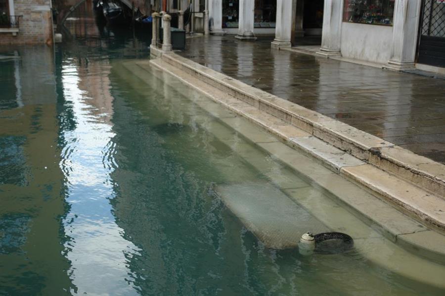 Venedig Hochwasser Bild 3900