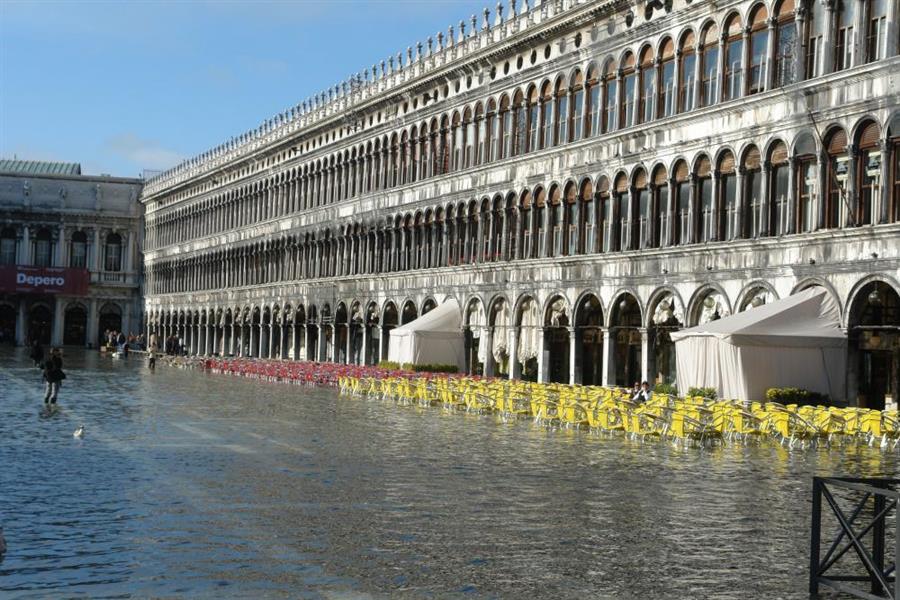 Venedig Hochwasser Bild 6100