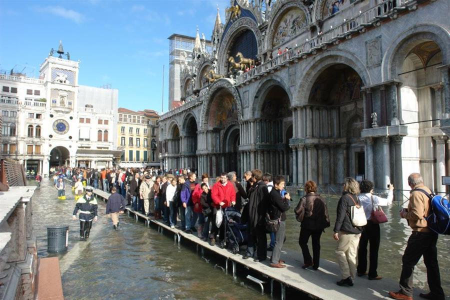 Venedig Hochwasser Bild 6500