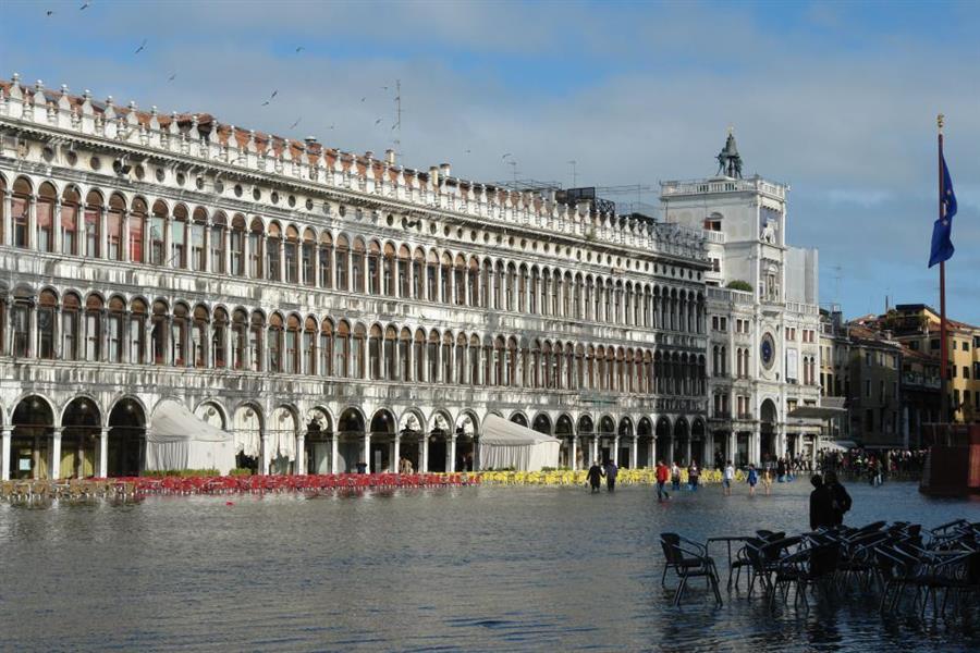 Venedig Hochwasser Bild 7200