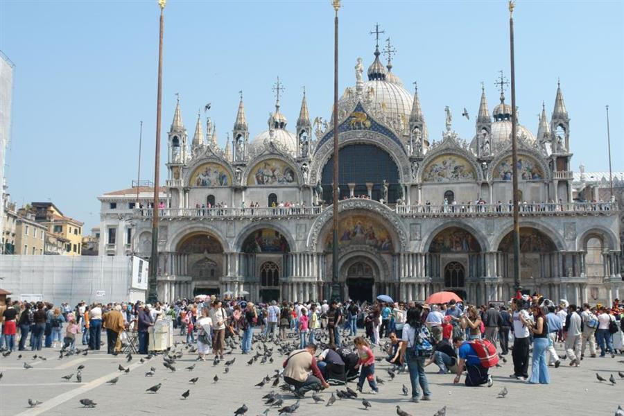 Venedig Markuskirche Bild 1800