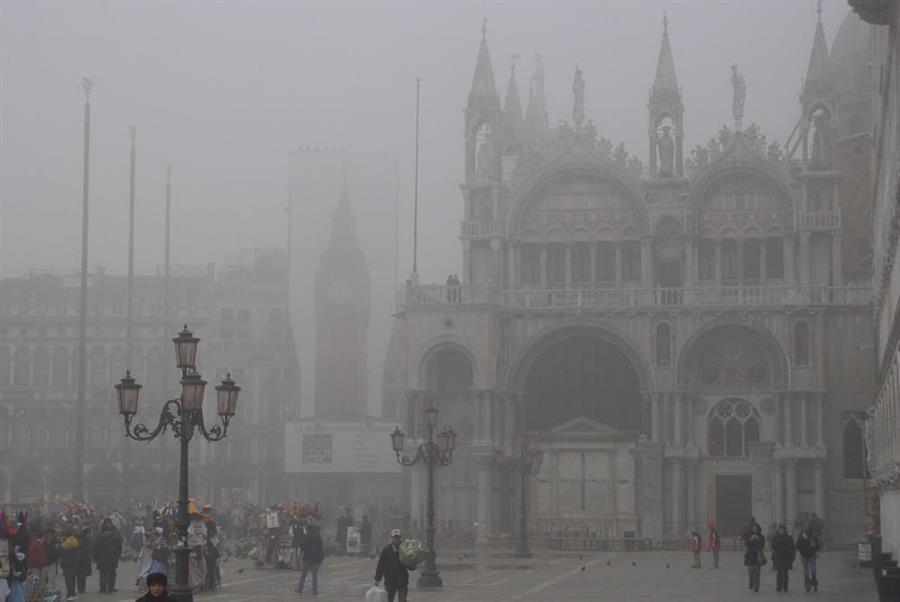 Venedig Nebel Bild 3300