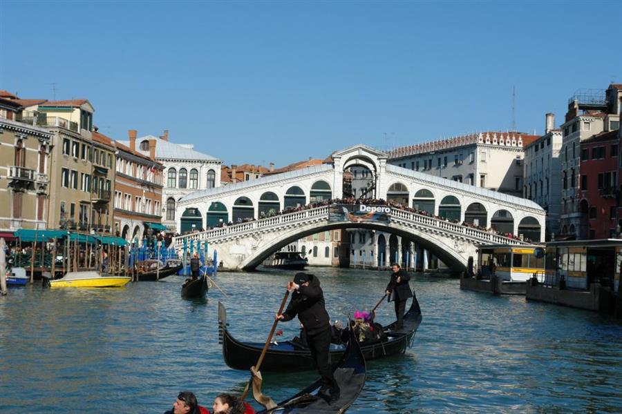 Venedig Rialto Bruecke Bild 6700